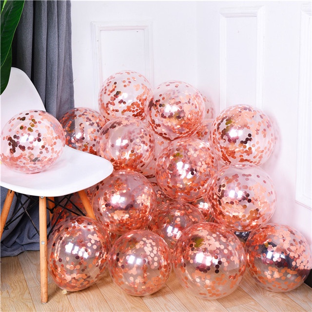 Bong Bóng Kim Sa Lấp Lánh Trang Trí Tiệc