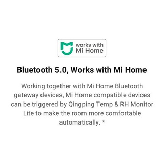 Nhiệt Kế Xiaomi Qingping Bluetooth Cảm Biến Nhiệt Độ Và Độ Ẩm Màn Hình Mực E-Link Phiên Bản Lite