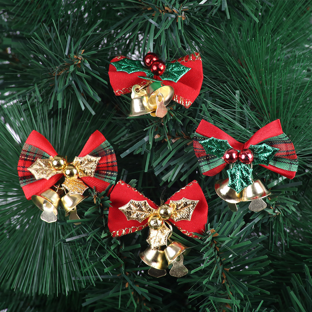 Phụ kiện nơ trang trí cây thông Noel