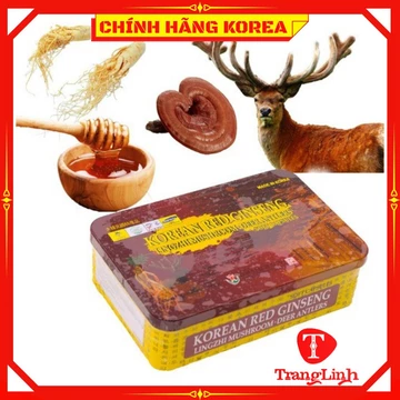 Viên đạm hồng sâm hàn quốc Bio Apgold hộp 60 viên - Viên đạm sâm nhung hươu linh chi tổng hợp - tranglinhkorea