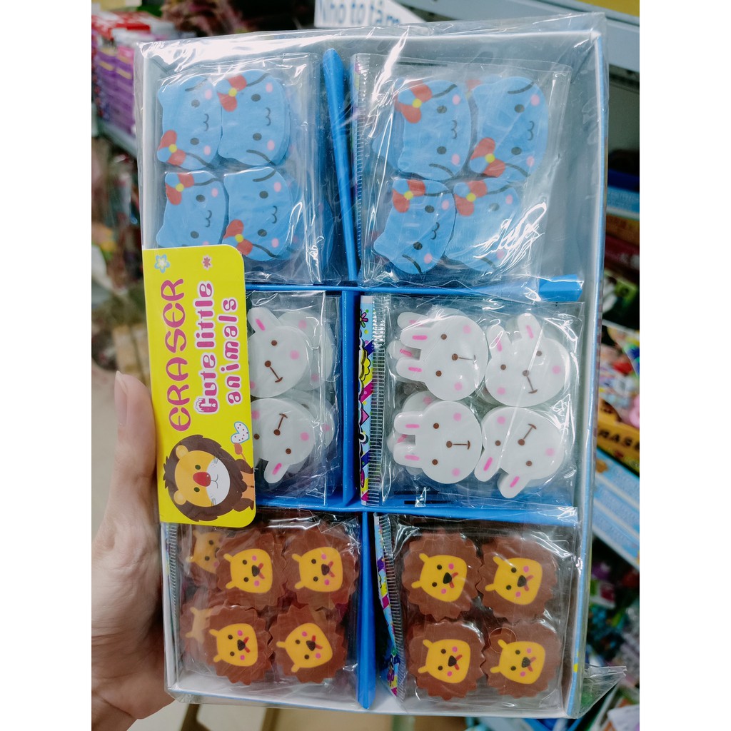 GÔM CUTE CHO HỌC SINH (Đồ dùng dạy học Miki)