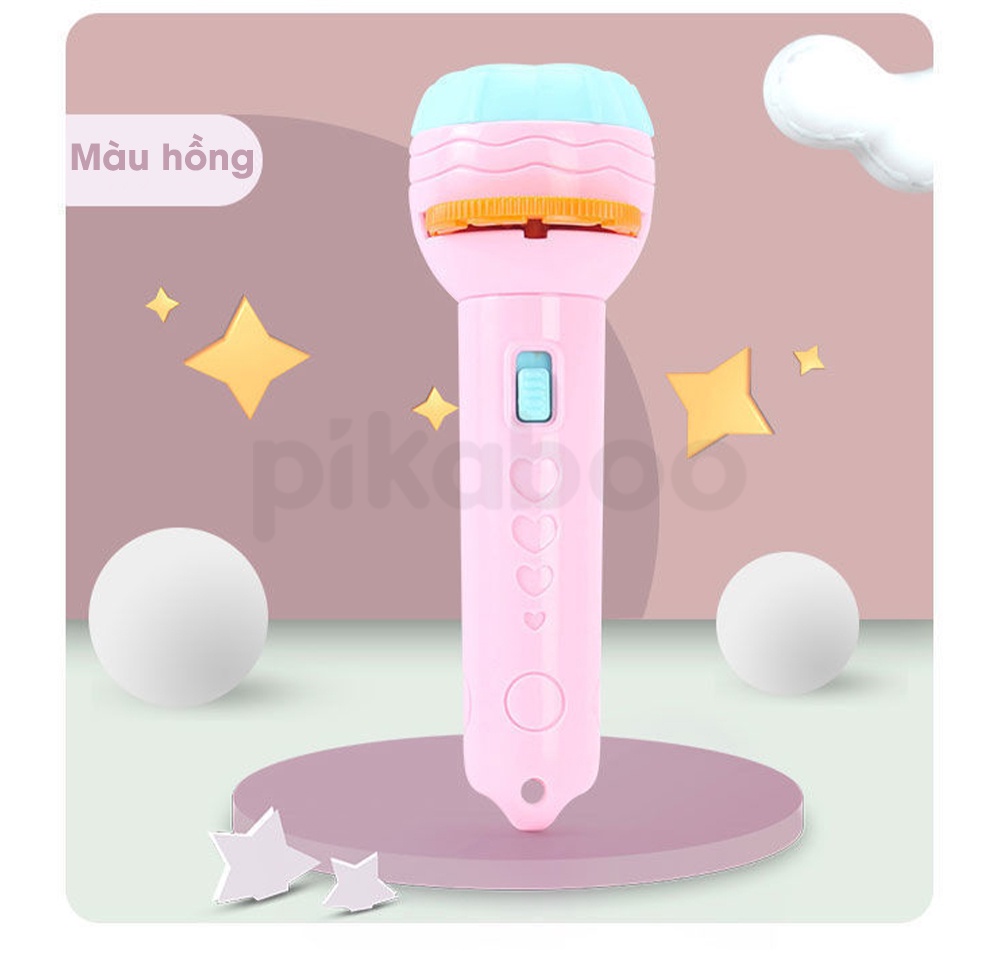 Đèn pin chiếu hình 24 hình