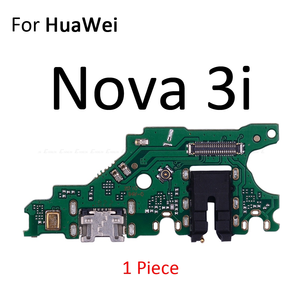 Đế sạc nguồn Cổng sạc USB Bảng cắm Mic Cáp mềm cho HuaWei Nova 7i 7 6 SE 5T 5i 4e 4 3 3i 3e 2S 2i 2 Plus Thay thế các bộ phận