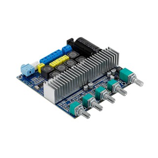 Mạch khuếch đại âm thanh siêu trầm 2.1  Bluetooth 5.0 12-24V 2 X 50W + 100W ̣Chíp nội địa