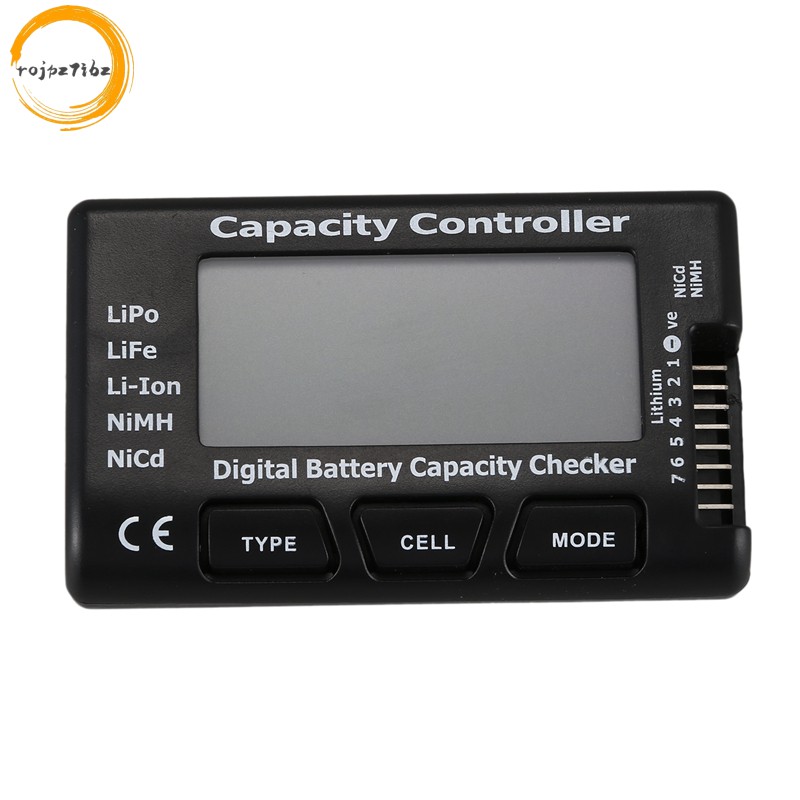 2.1 "RC Cell Meter-7 Bộ kiểm tra dung lượng pin kỹ thuật số / Bộ điều khiển cho NiCd / NiMH / LiPo / LiFe / Li-ion