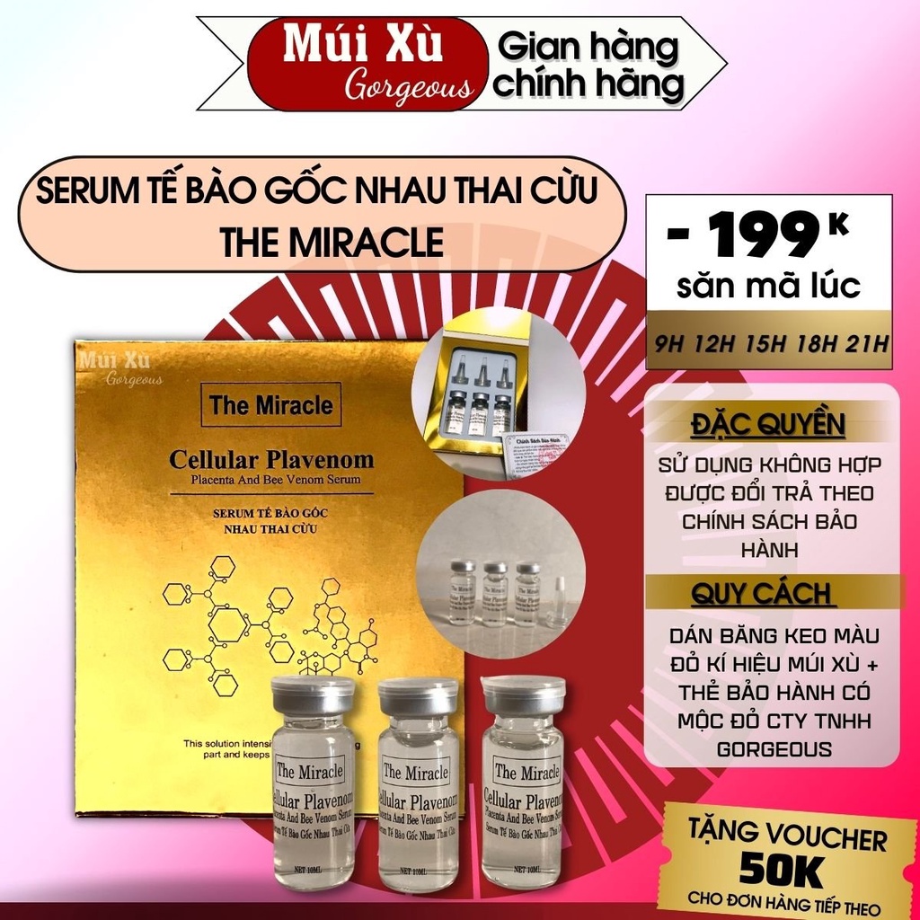 Người dùng nên sử dụng Serum nhau thai cừu của Múi Xù vào thời gian nào trong ngày?
