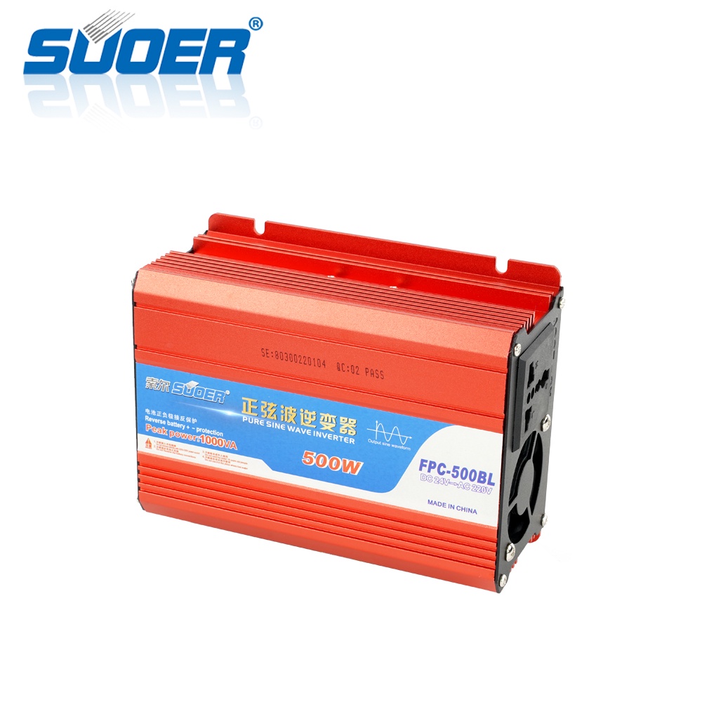 Biến điện 500w 12v/24v Ra điện 220v Suoer FPC 500AL | Shopee Việt Nam