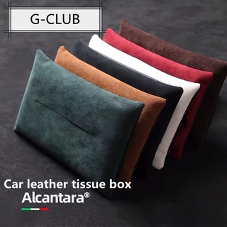 [Hàng có sẵn] Hộp đựng khăn giấy ô tô G-CLUB Hộp đựng khăn giấy da ô tô cho Benz Bmw Honda Toyota Mitsubis