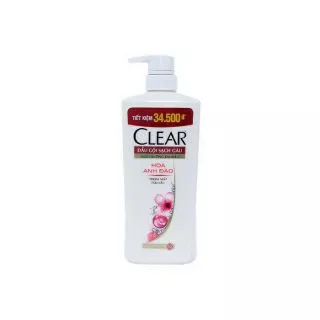 Dầu gội trị gàu CLEAR hương hoa anh đào 650g