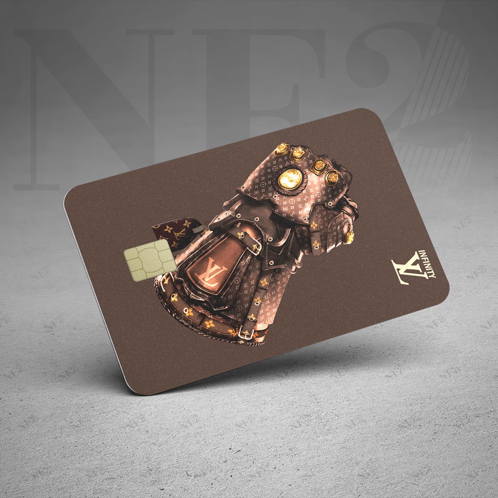 Miếng Dán Trang Trí INFINITY CARD- Sticker Thẻ ATM (Thẻ Chung Cư, Thẻ Xe, Debit, Credit) NF2