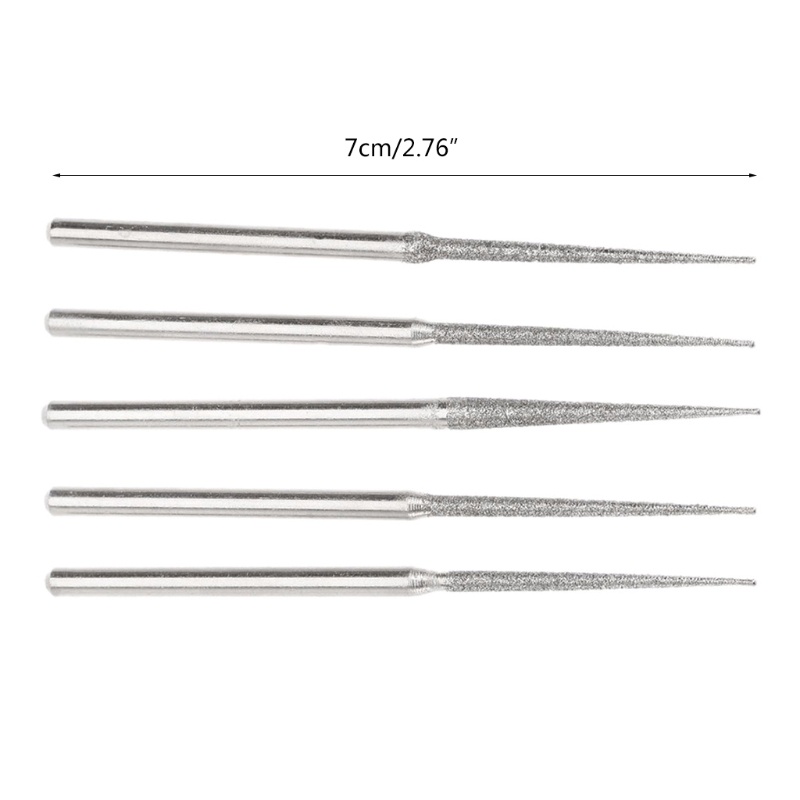 Set 5 mũi khoan mini 3mm chuyên dụng cho điêu khắc kính