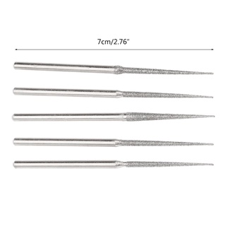 Set 5 mũi khoan kim cương mini 3mm chuyên dụng mài kính