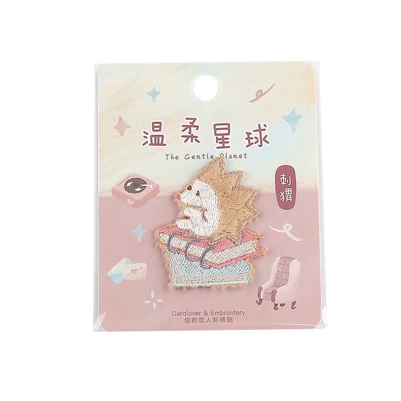 Sticker trang trí balo túi xách quần áo anime chất liệu vải thêu HD134-K51sửa chỗ ố bẩn trên quần áo balô túi xách