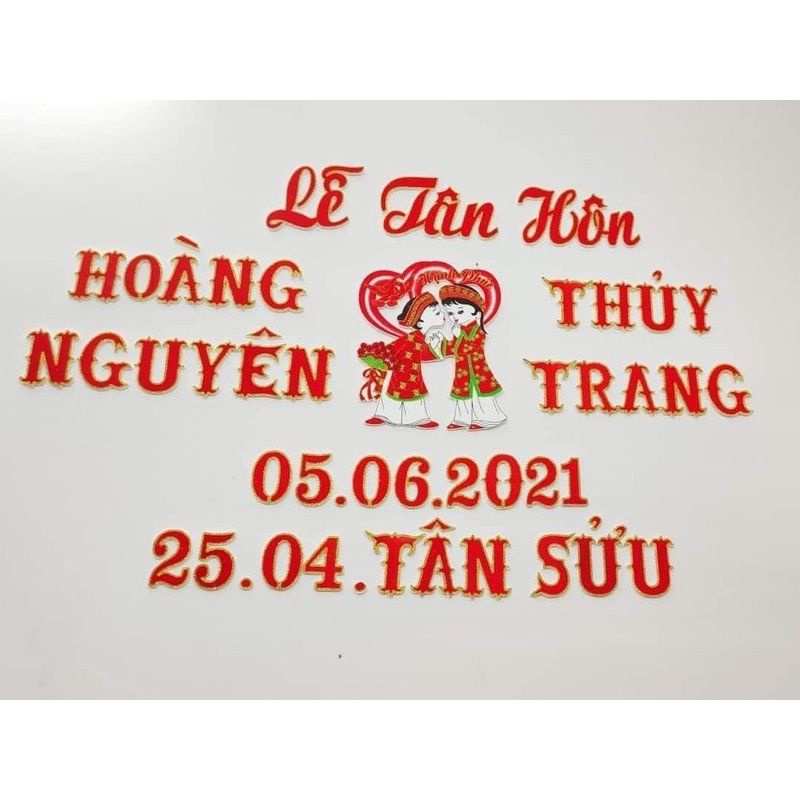 chữ xốp trang trí đám cưới | Shopee Việt Nam