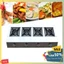 Bếp nấu mỳ cay 4 cửa ngang chất liệu inox, vệ sinh dễ dàng
