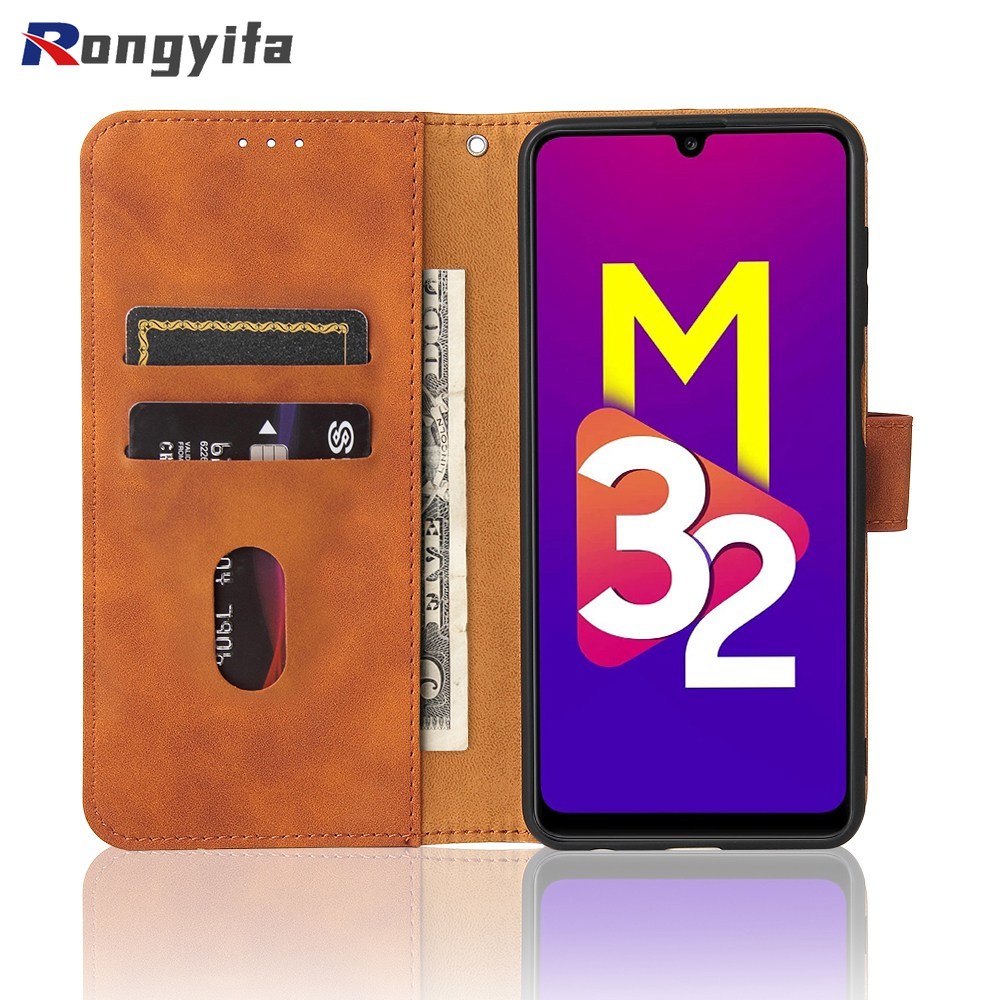 Ốp Lưng Điện Thoại Dạng Ví Da Lật Dành Cho Samsung Galaxy M53 M52 M33 M23 A73 A53 A33 A23 A13 4G 5G
