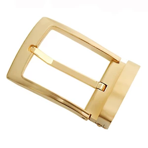 Mặt dây nịt GOAT M304 Thép không gỉ bản 3.5cm xi vàng