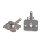 YJCNELCR 50 Cặp Pin AA hoặc AAA Tông Màu Bạc Lò Xo Tiếp Xúc Tấm Niken Thay Thế