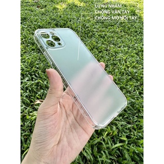 [ CHÍNH HÃNG ] Ốp lưng X&M trong nhám bảo vệ camera cho iphone 12promax/13/13pro/13promax