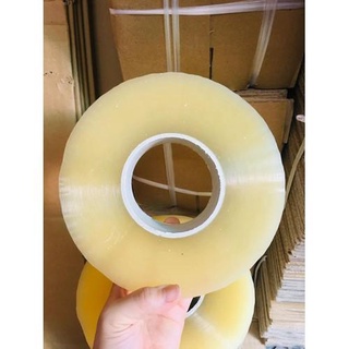 [Rẻ vô địch] Cuộn Băng Keo Trong1Kg Lõi Mỏng, Siêu Dính
