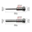 Mặt Trăng Đĩa Cắt Mandrels Bánh Xe Mandrel Cắt Bánh Xe Giá Đỡ Cho Dụng Cụ Xoay
