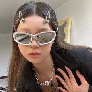 2022 Ins Xu Hướng Thời Trang Hip Hop Chụp Đường Phố Kính Mát Phù Hợp Với Thiết Kế Thương Hiệu Gương Thể Thao Sang Trọng Vintage Unisex Kính Chống Nắng Nam Lái Xe Đi Xe Kính Mắt