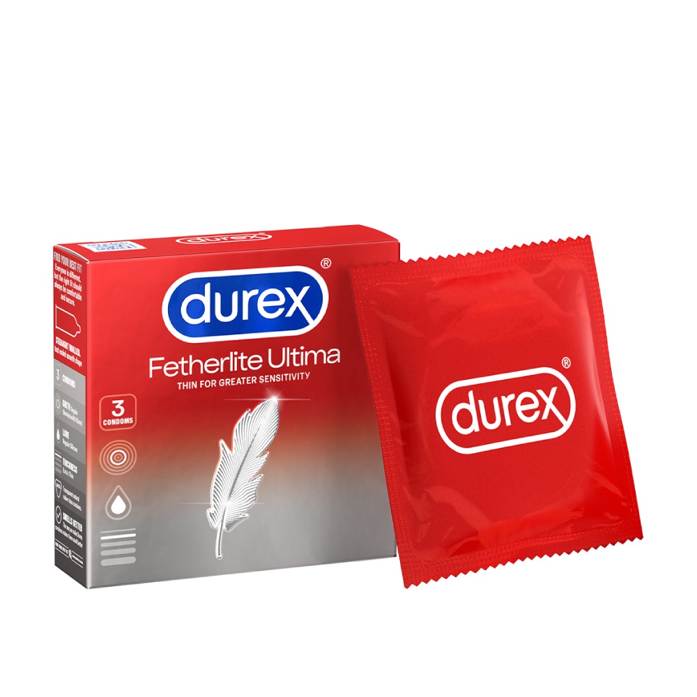 Ảnh Bao cao su Durex Fetherlite Ultima siêu mỏng, size 52mm, 3 bao/hộp 1