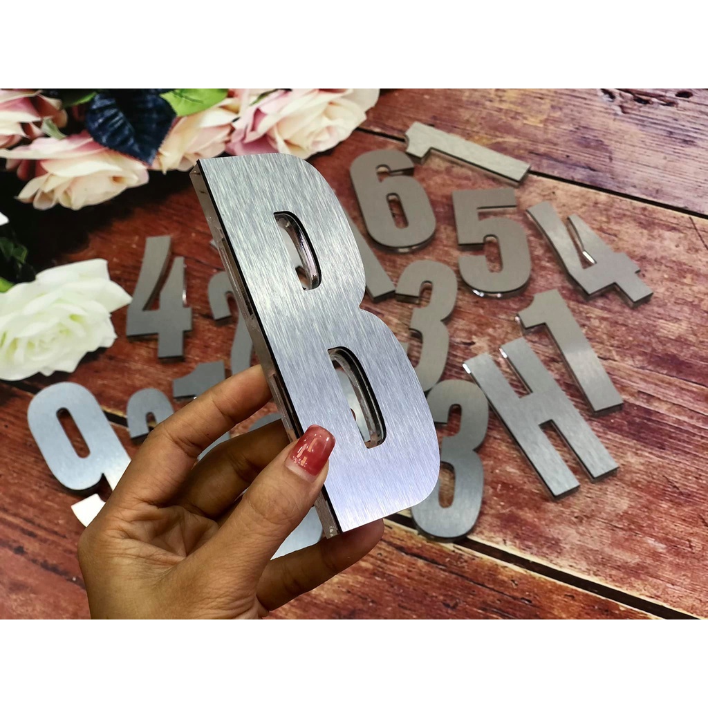 Biển số nhà. Bảng số nhà. Đặt hàng theo yêu cầu. BSN-26