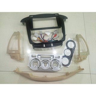 Mặt dưỡng xe Toyota Innova 2007-2013/2014-2015/2016-2019 để lắp màn DVD android 9" ( 9inch )