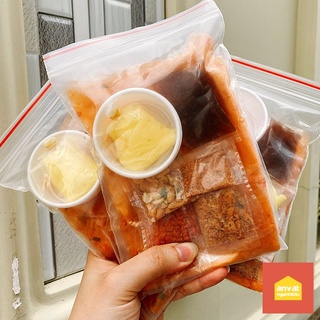 Bánh tráng dẻo tôm chấm sốt bơ me - Bánh tráng me bơ Tây Ninh siêu hot, ngon rẻ tiện lợi