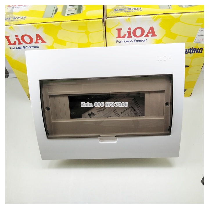 Tủ điện LiOA đế nhựa 2/4 - 3/6 - 4/8 Aptomat MCB, MCCB, RCBO Chính hãng ...