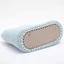 ESSENCEH Túi Dài Đáy Hình Bầu Dục Handmade Đáy Với 52 Lỗ Da PU DIY