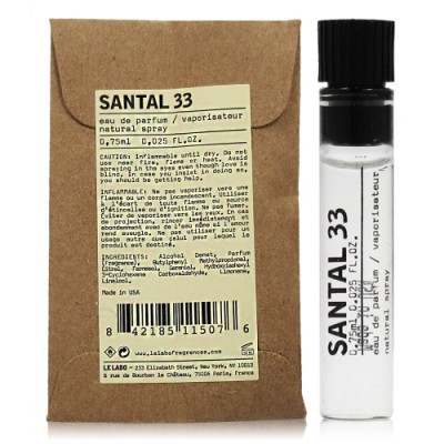 Santal 33 free online sample