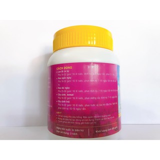 ĐẦU TRÂU MK 901 Lọ 400g - Phân Bón Dưỡng Hoa Lâu Tàn Dành Cho Hoa Lan, Cây Kiểng