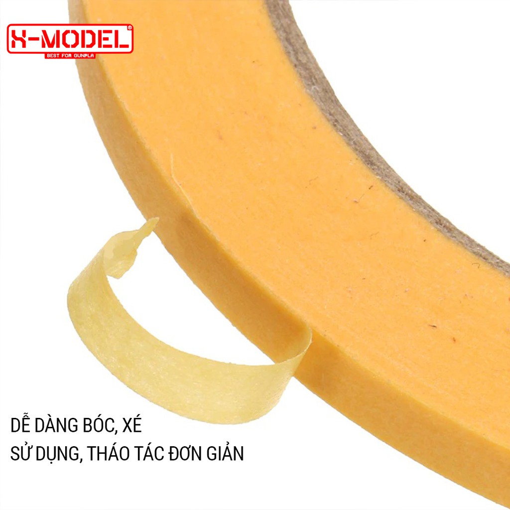 Ảnh Băng keo che sơn (Masking tape) nhiều kích cỡ để người dùng lựa chọn XM12 X-MODEL 2