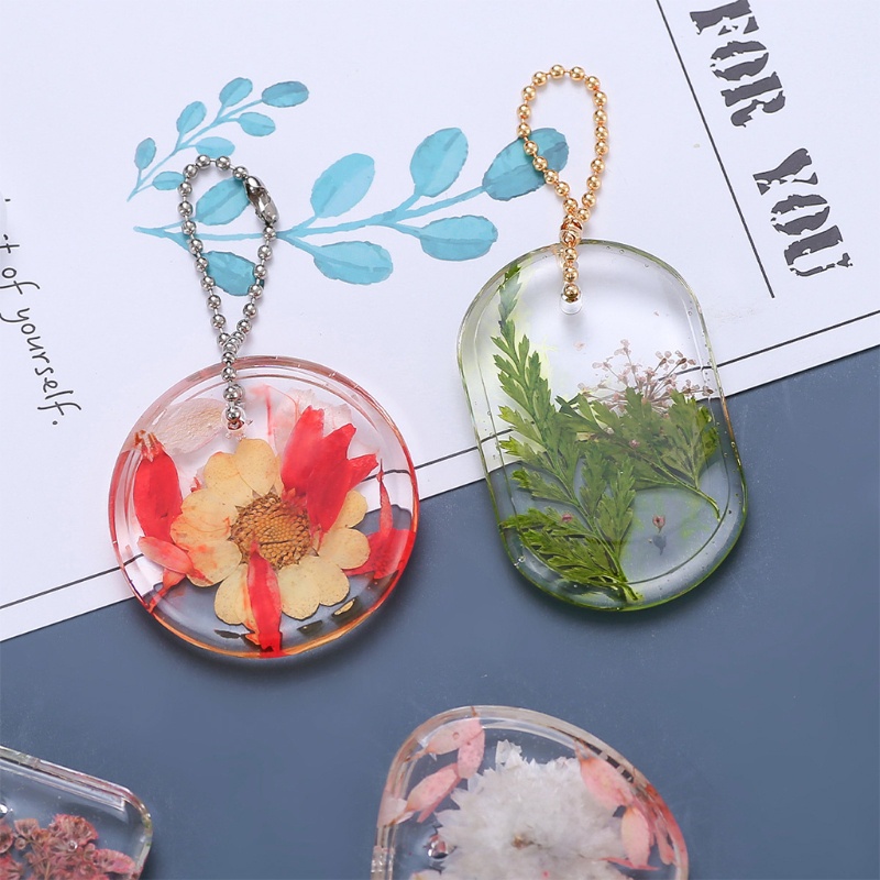 [SUIT] Khuôn silicon đục lỗ bằng nhựa pha lê UV Hình học Trái tim tình yêu Hình tròn hình elip Hình chữ nhật hình Penda