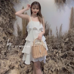 váy 3 tầng 2 dây siêu xinh