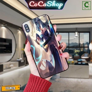 SONA - Tướng Liên Minh - Ốp lưng iphone mặt kính in hình siêu nét - 6/6plus/6s/6splus/7/7plus/8/8plus/x/.....