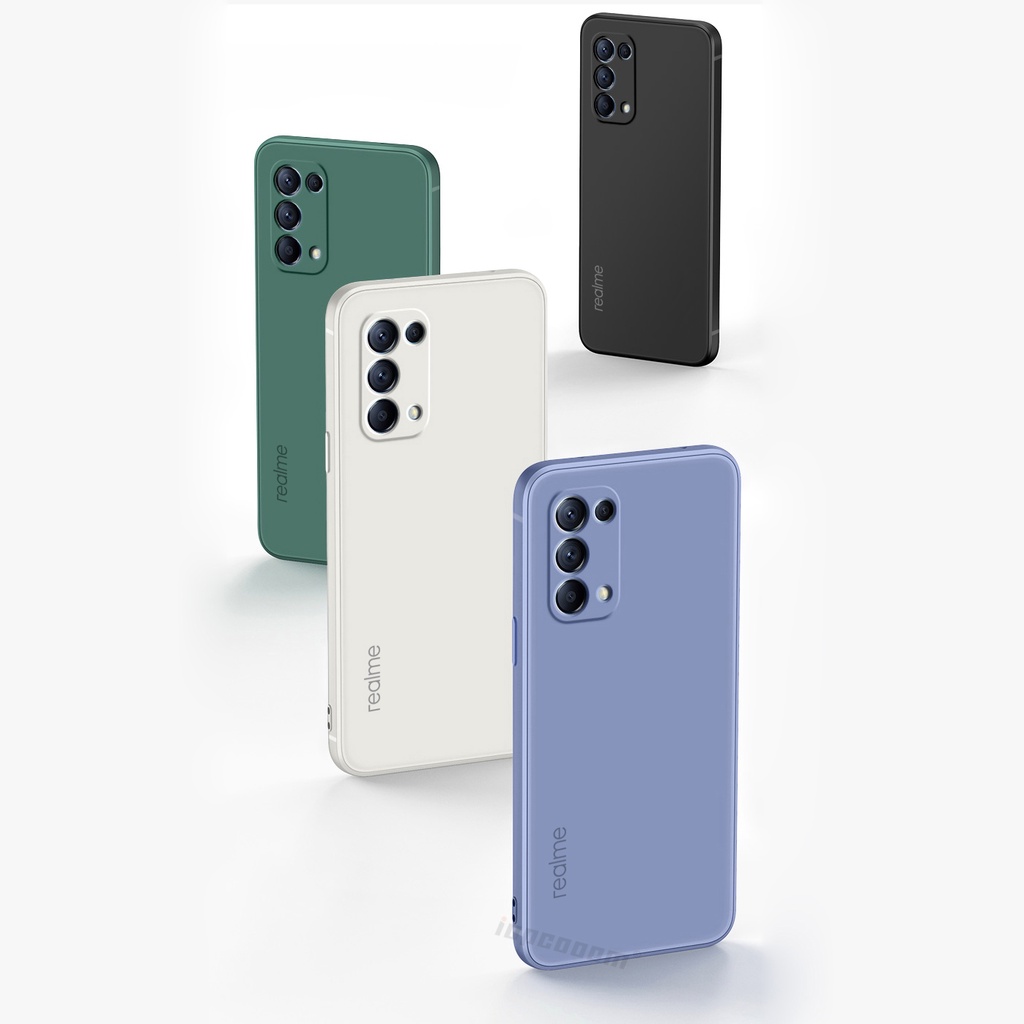 Ốp điện thoại silicon mềm màu sắc ngọt ngào thời trang cho Oppo Realme 8 Pro 4g C20 C20A C11 2021