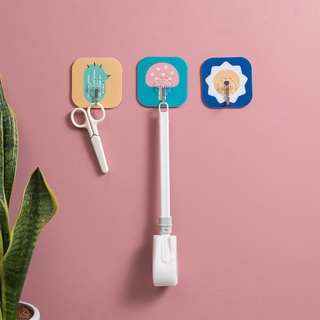 SET 10 Móc Dán Tường Chịu Lực 3d In Hình Siêu Dính 88072