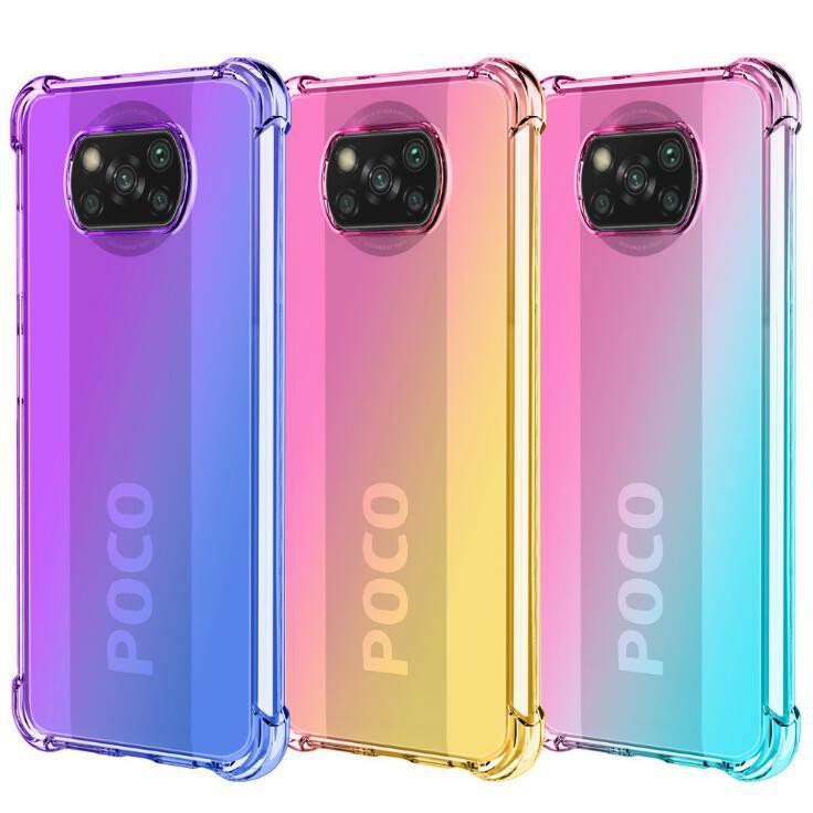 Dành cho xiaomi poco x3 nfc Ốp điện thoại TPU chống rơi bốn góc cho xiaomi poco x3 nfc ốp lưng