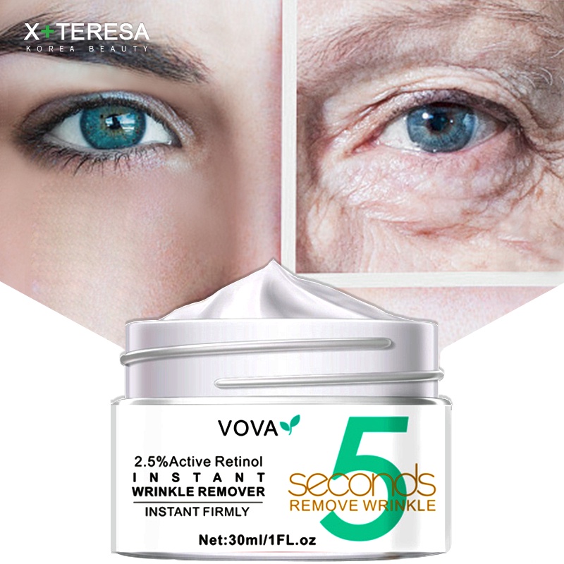 Kem Dưỡng Ẩm Loại Bỏ Nếp Nhăn Tức Thì Trong 5 Giây Cho Làn Da Săn Chắc Và Chống Lão Hóa