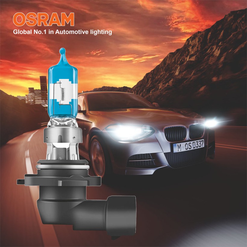 Combo 2 Bóng Đèn Halogen Tăng Sáng 150% OSRAM Night Breaker Laser HB3 12V 60W