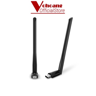 USB Thu sóng WiFi TP-LINK Archer T2U-Plus Băng Tần Kép Độ Lợi Cao AC600 Bảo hành 2 năm