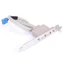 NAMA Full Size Giá Đỡ Bo Mạch Chủ 9pin Đến 2 Cổng USB 2 0 Nữ Mặt Sau Bảng Đầu Nối Cáp Adapter Chiều Dài 30cm