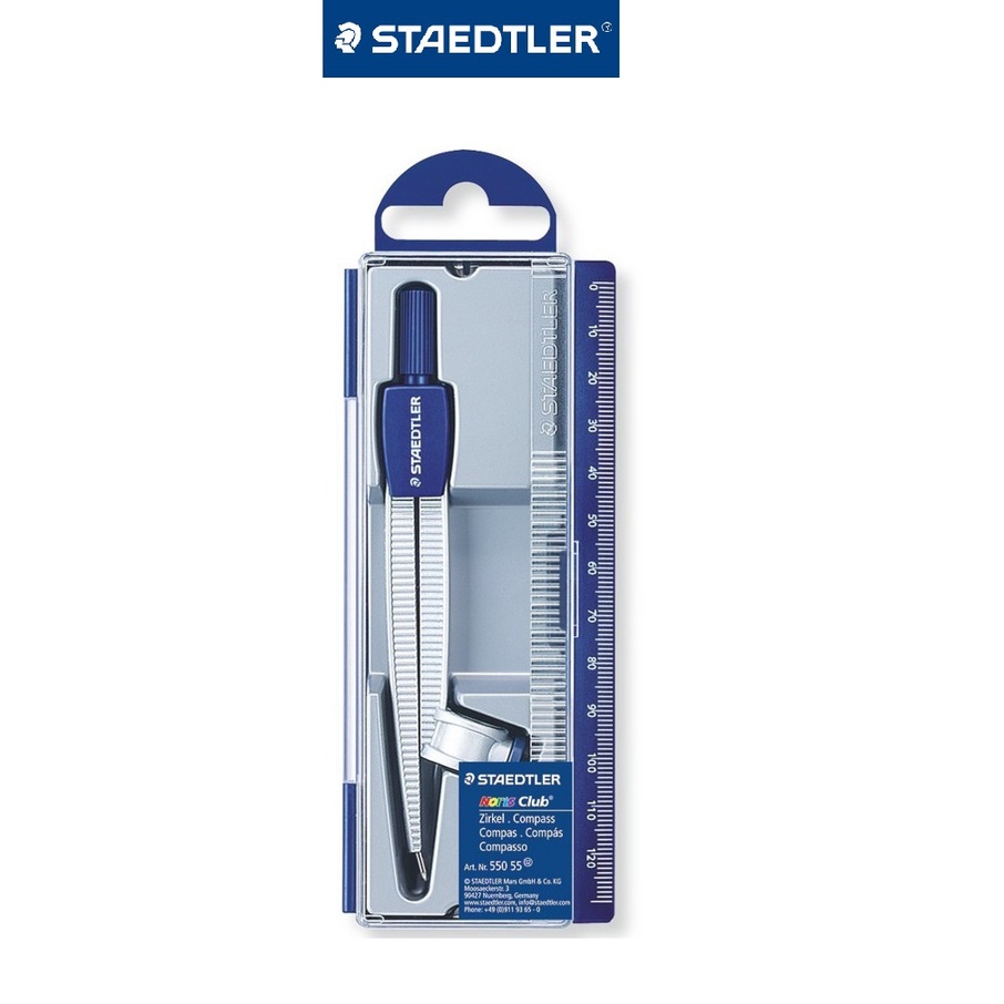 Compa kẹp bút chì Staedtler 550 55 và kẹp lõi chì 2mm Staedtler 550 50 ...