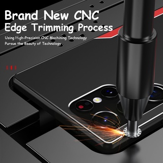 Hợp Kim Nhôm Mờ Dành Cho Samsung Galaxy S23 S22 S21 S20 Ultra 10 Plus Mềm TPU Khung Bao T13