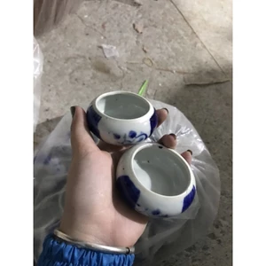 Cóng sứ đựng sâu cho chim