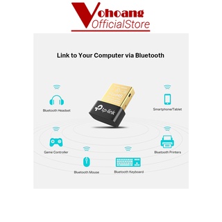 Bộ Chuyển Đổi Bluetooth TP-Link UB400 USB Nano Bluetooth 4.0 cho desktop / laptop - Hàng Chính Hãng