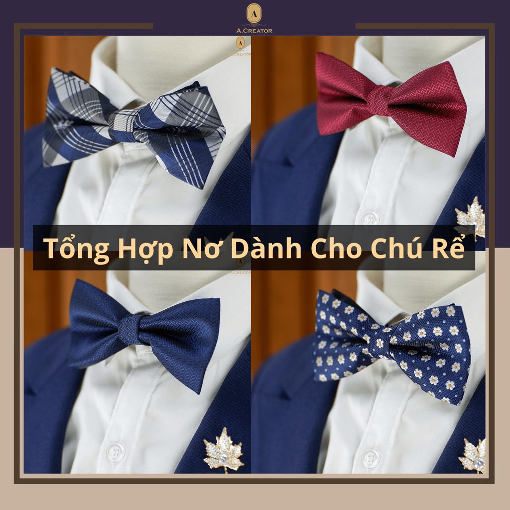 Tổng Hợp Nơ Đeo Cổ Dành Cho Chú Rể | Shopee Việt Nam